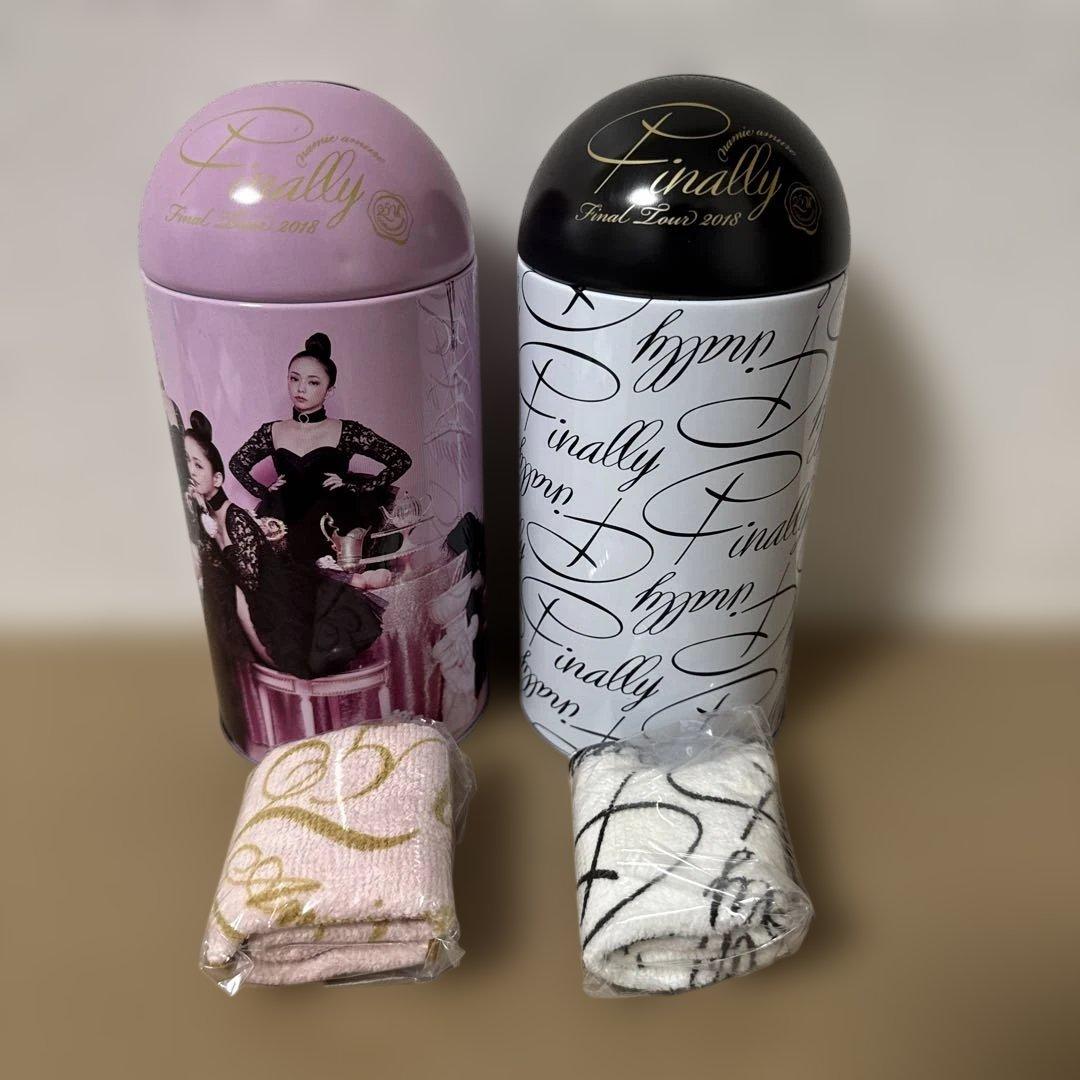 安室奈美恵 限定デザイン缶とタオルセット - メルカリ