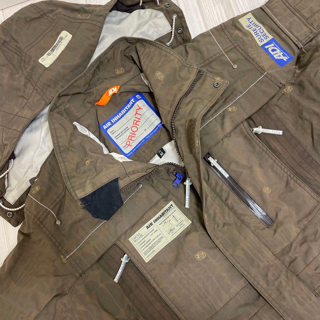 インハビタント スノーボードウェア 上下セット