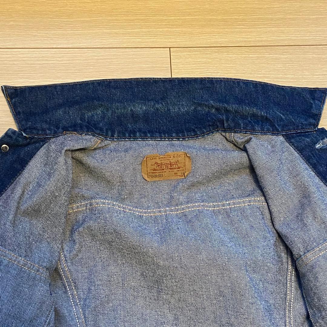Levi's 70505-0217 4th 濃紺美中古