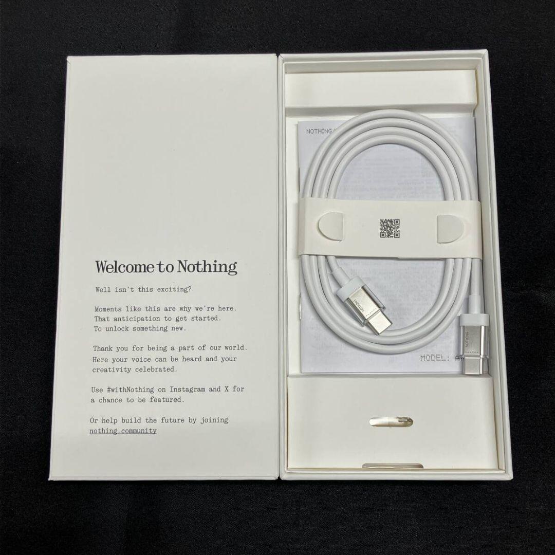 【★美品・国内版★】Nothing Phone 2a 8GB/128GB ミルク
