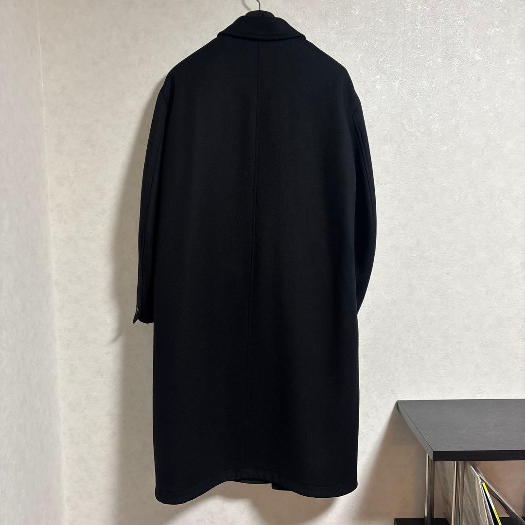 【極美品】THE RERACS チェスターコートメルトンウール100%