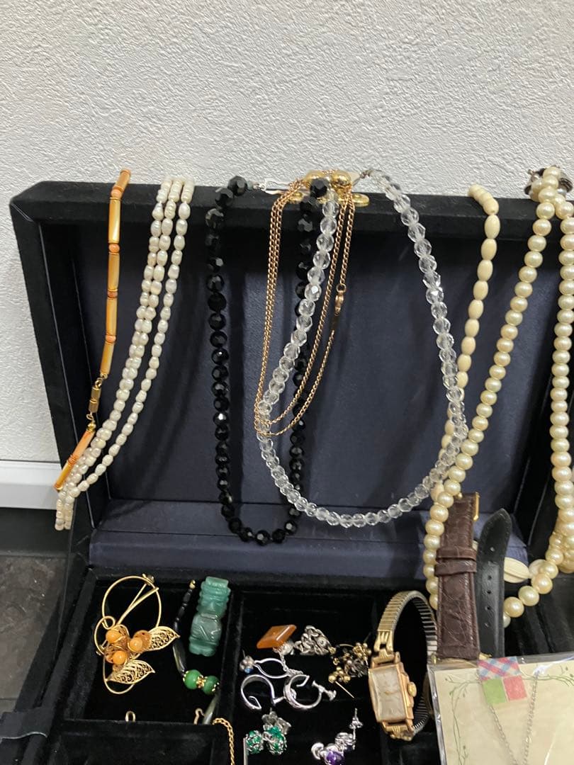 値下！遺品整理 イヤリング ネックレス ブローチ 金盃 時計 SEIKO