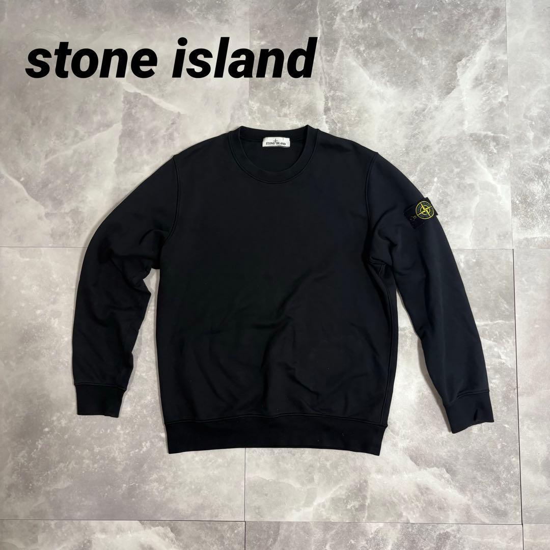 即完XL❗️】stone island スウェット トレーナー ブラックXL 即完XL