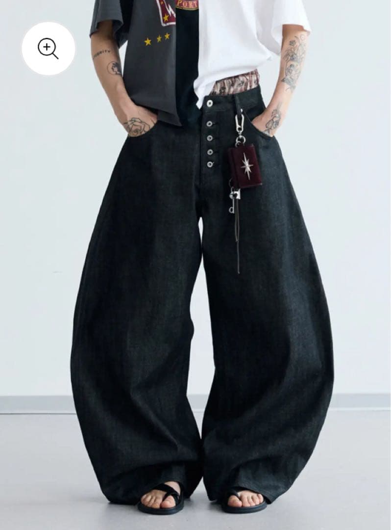 Peoplesense リジットデニム ボタンフライ