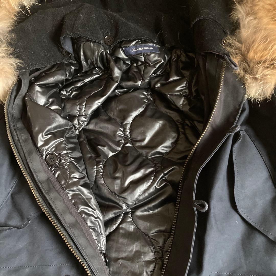 John UNDERCOVER ダブルフェイスモッズコート