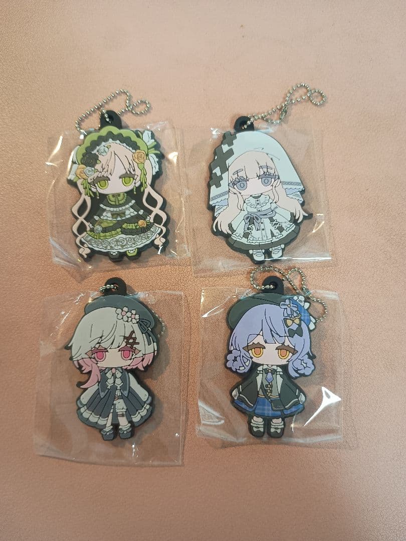 魔法少女ノ魔女裁判】ラバーストラップ4種類【まのさば】 - メルカリ