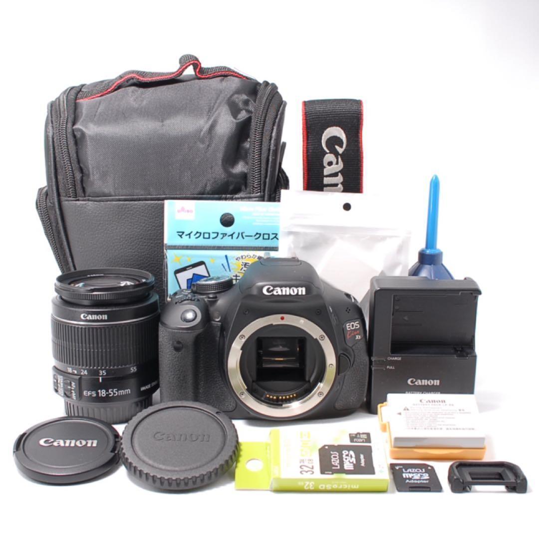 ショット数5500回✨Canon EOS Kiss X5 手ぶれ補正標準レンズ付