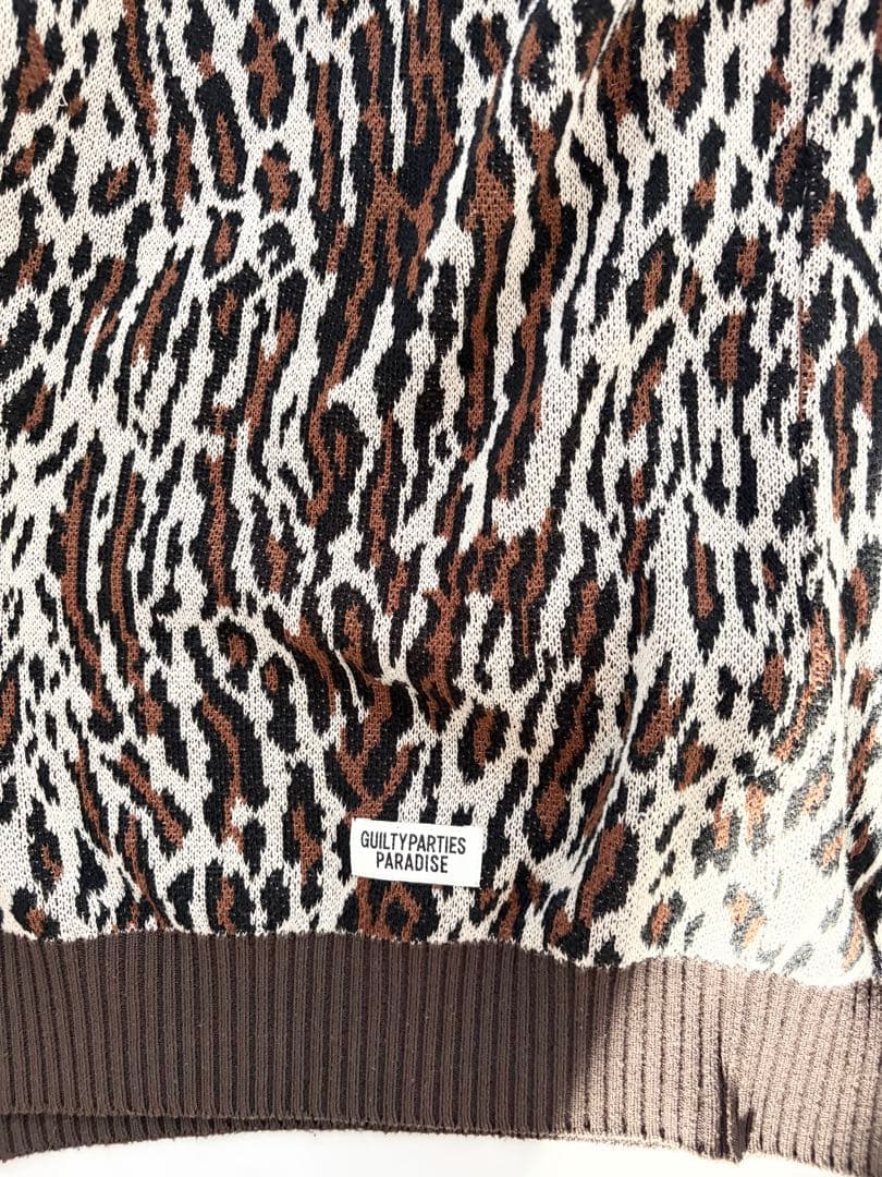 wackomaria ニット セーター レオパード 豹柄