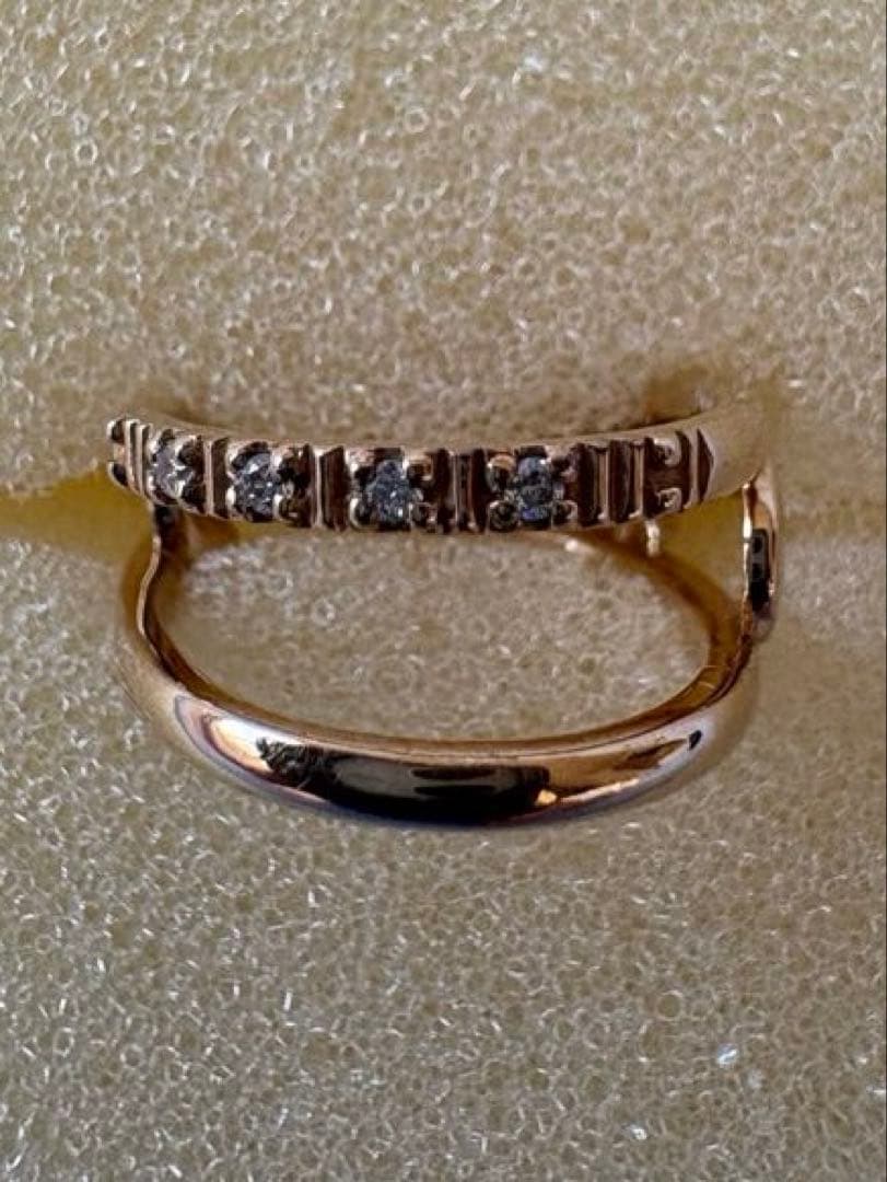 スタージュエリー　イヤーカフ 星モチーフダイヤ入り