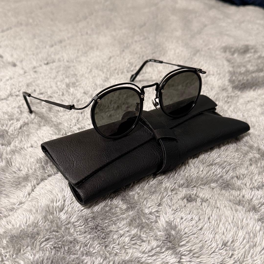 ヨウジヤマモト　サングラス　専用ケース付き　メガネ　クリアレンズ付き