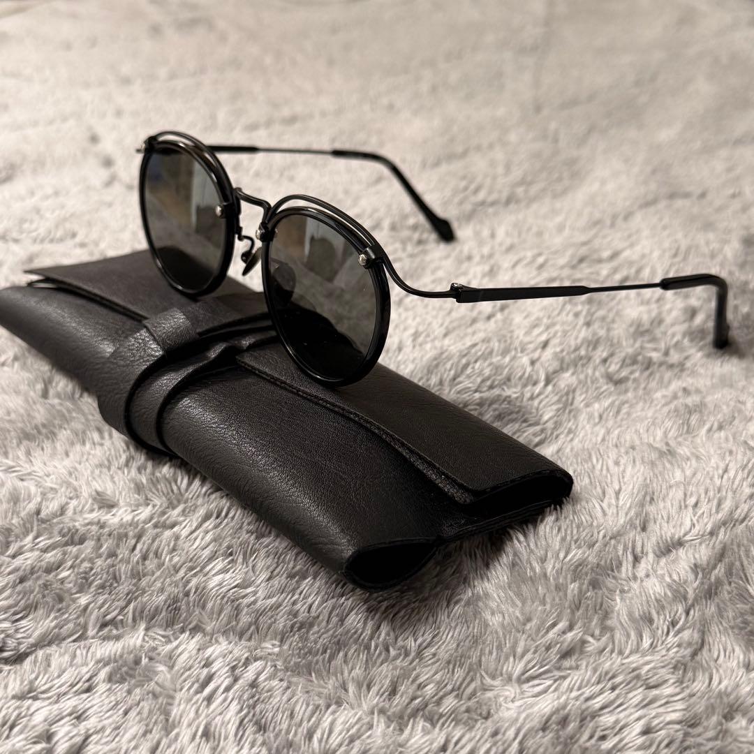 ヨウジヤマモト　サングラス　専用ケース付き　メガネ　クリアレンズ付き