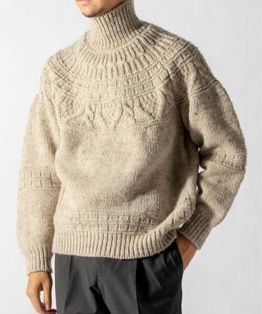 BATONER】SPREAD ALAN TURTLE NECK タートルニット - メルカリ