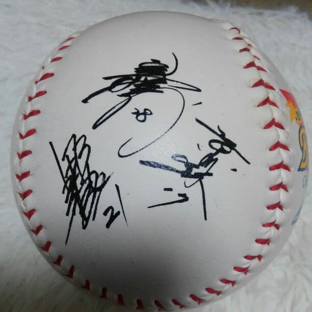 イチロー1995オリックスブルーウェーブ優勝サインボール - メルカリ