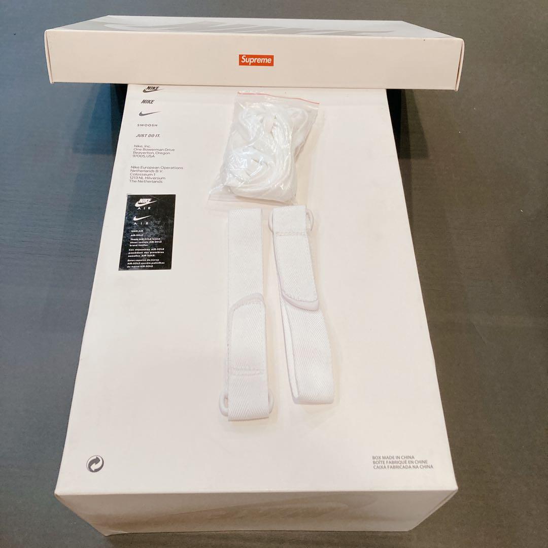 【極美品】ナイキ NIKE × シュプリーム Supreme フォース 赤