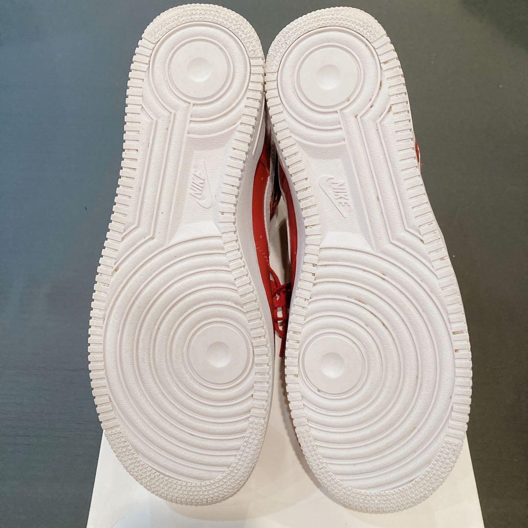 【極美品】ナイキ NIKE × シュプリーム Supreme フォース 赤