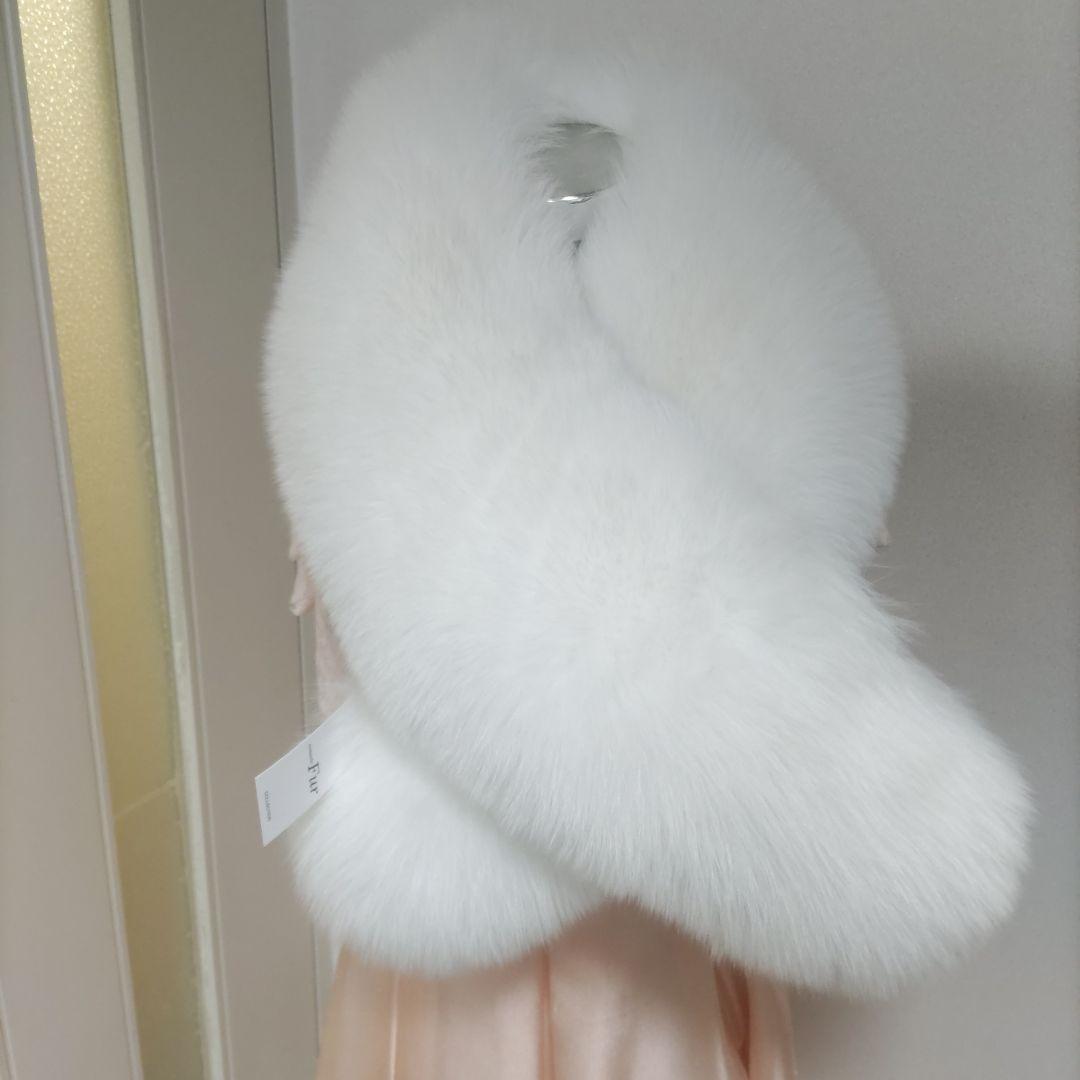 smile88　サガフォックス　シャドー　成人式ショール　SAGAFURS