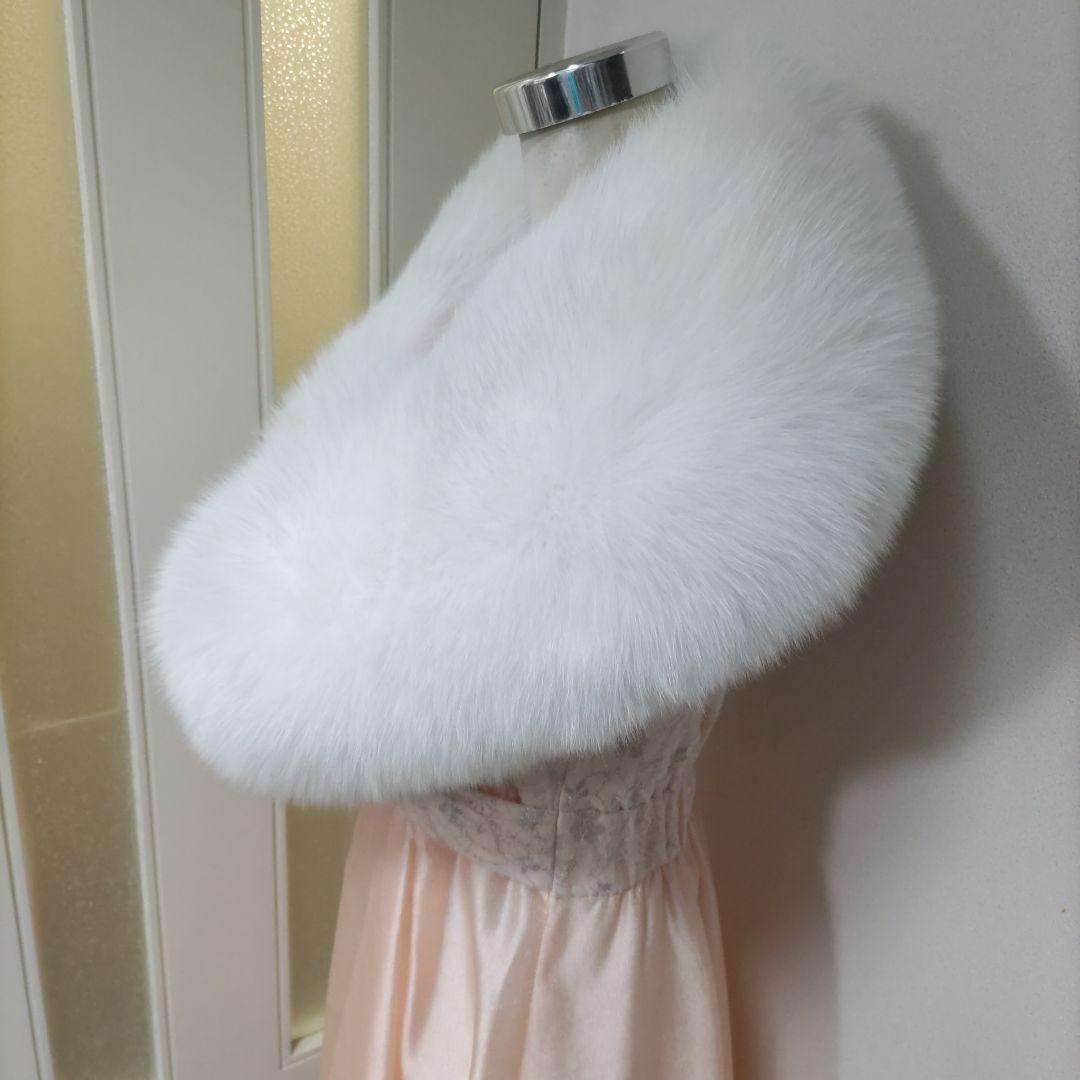 smile88　サガフォックス　シャドー　成人式ショール　SAGAFURS