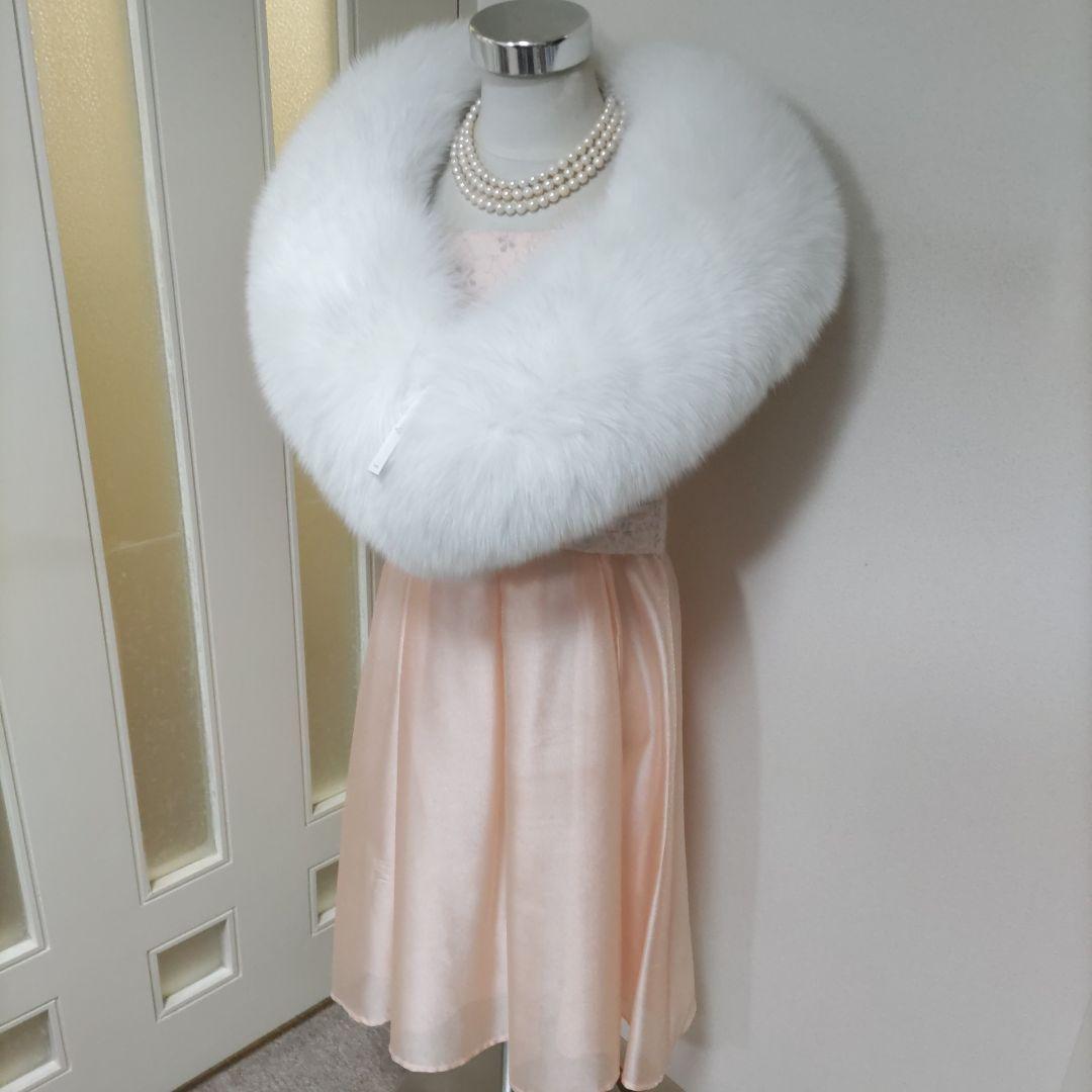 smile88　サガフォックス　シャドー　成人式ショール　SAGAFURS