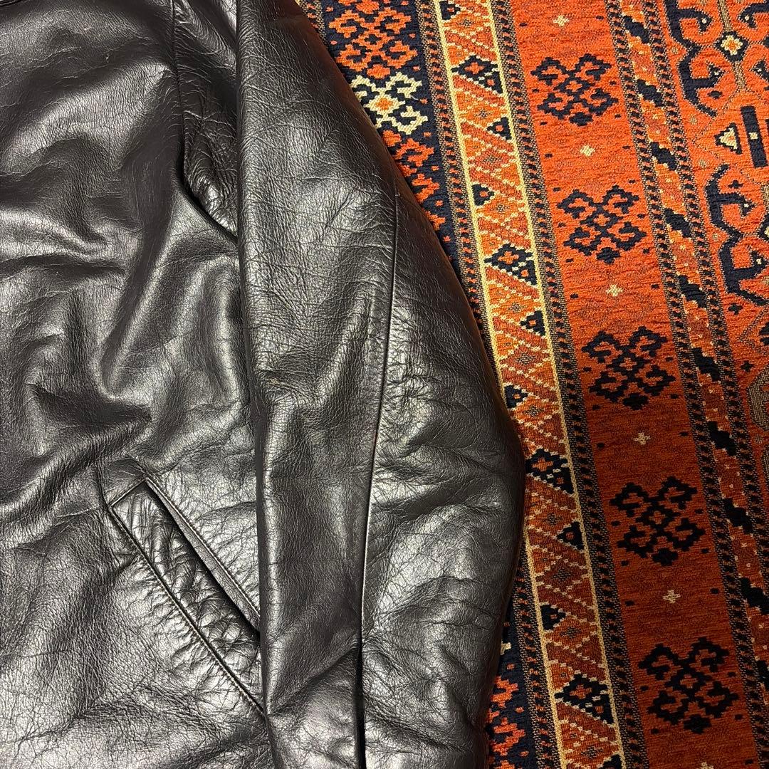 oldgap レザージャケット　gap 90s 古着