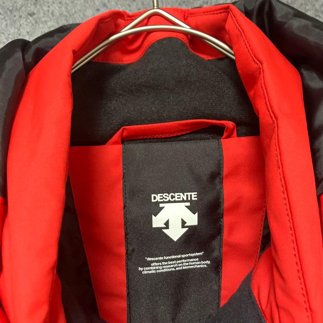DESCENTE スキー　ウェア　セットアップ　メンズL 赤