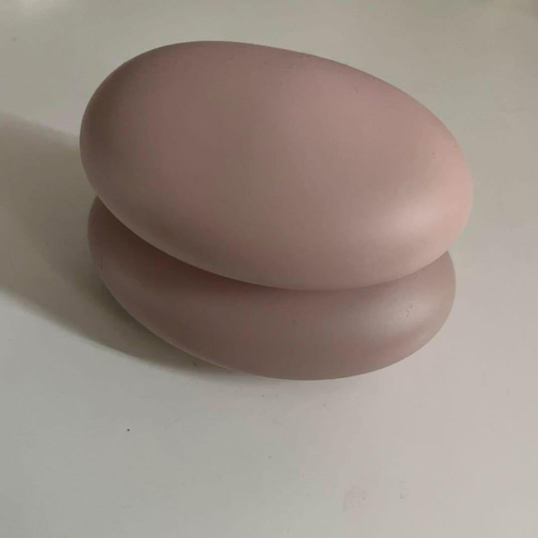 茶道具 三代 諏訪蘇山造 青磁 桃 香合 共箱 V R4999 茶道具 三代 諏訪