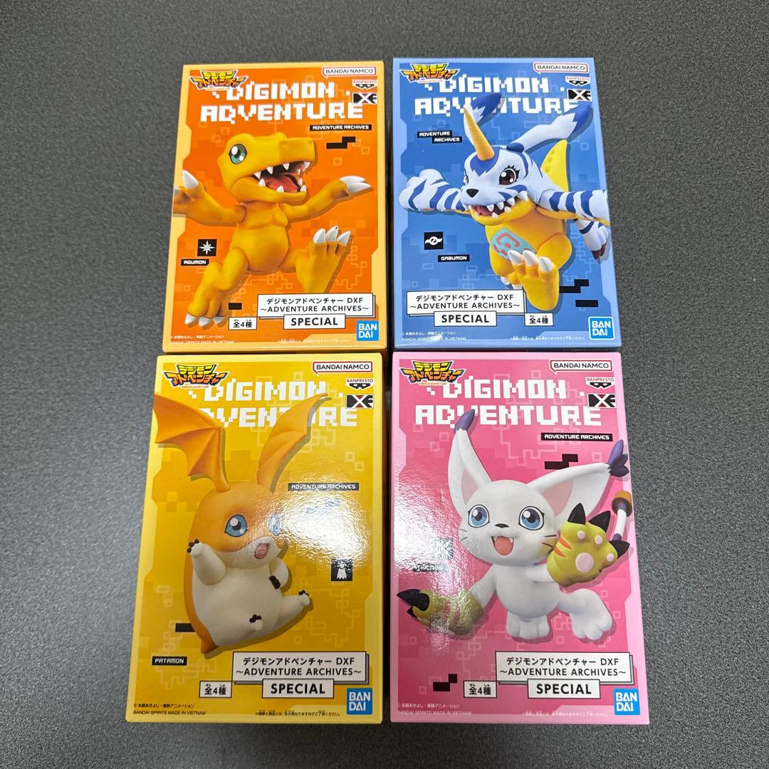 デジモンアドベンチャー アグモン ガブモン DXF フィギュア セット