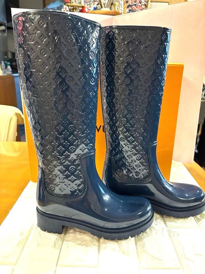 楽天市場】レインブーツ（ブランドルイ・ヴィトン）（レインシューズ