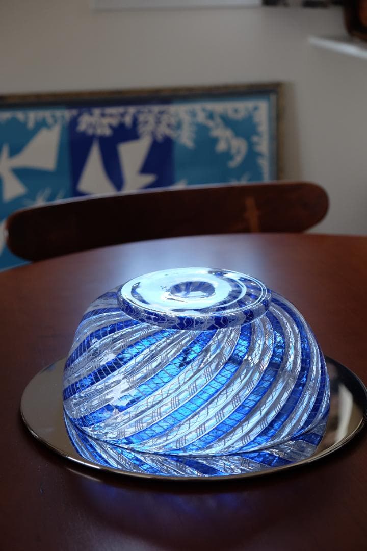 ベネチアンガラス レースガラス 検/舩木倭帆/藤田喬平/倉敷ガラス