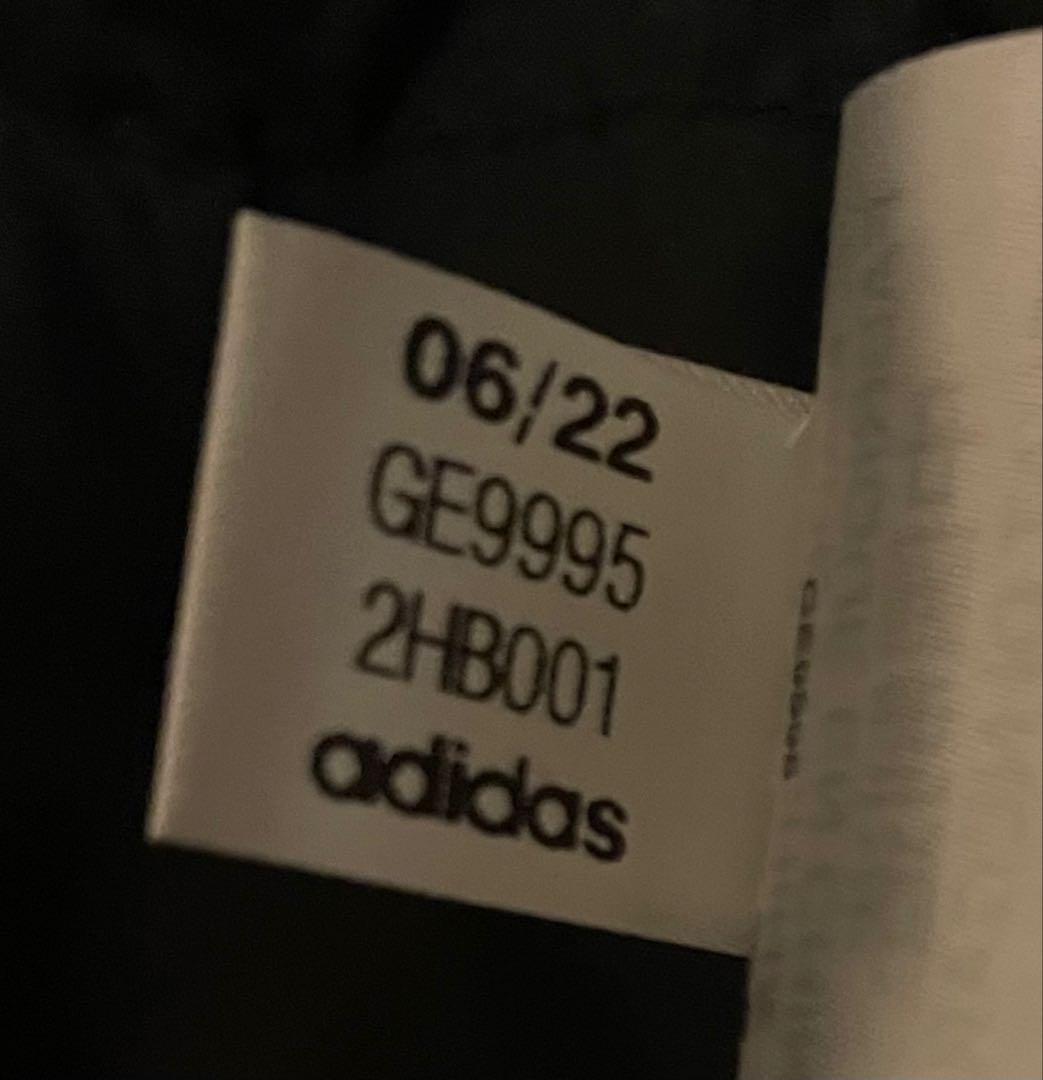 adidas◆ロングダウンジャケット/BLK/GE9995/ベンチコート