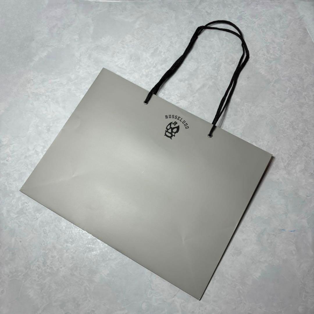 新品 ラッセルノ ドビー柄 ストレッチ ジョガー パンツ カモ グレー XL 6