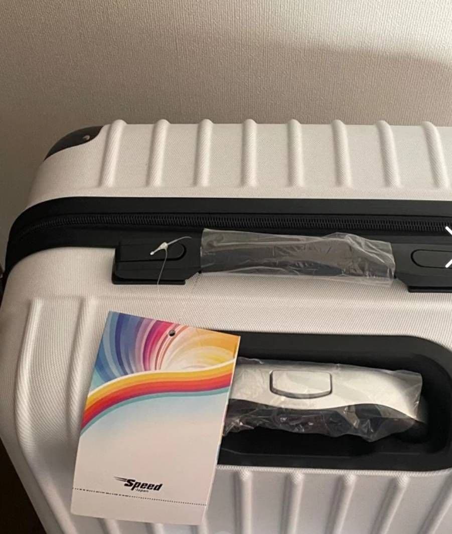 大容量　軽量　スーツケース 本体　激安　高品質　Lサイズ　XLサイズ　ホワイト