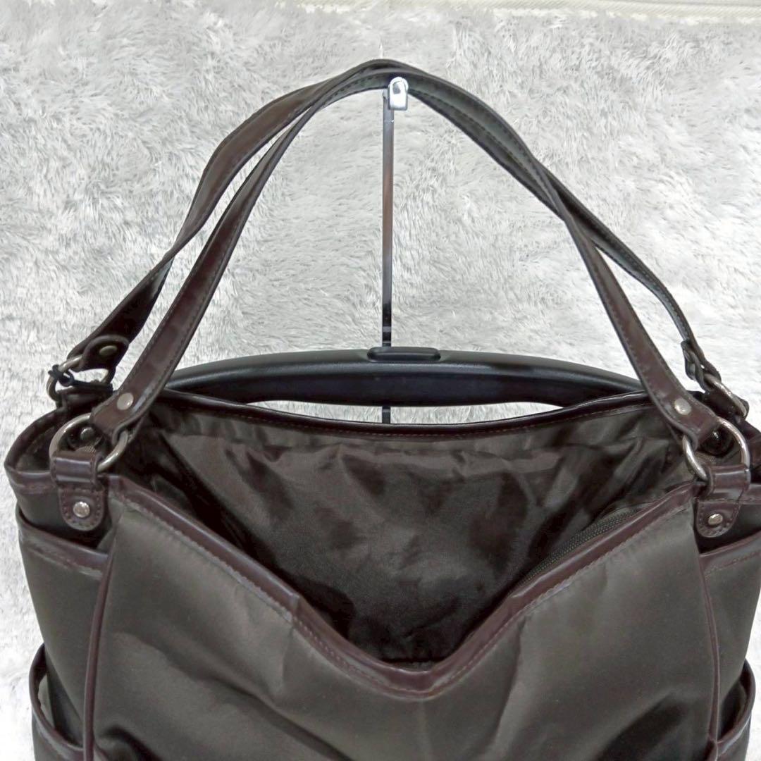 美品✨スワニー キャリーバッグ チャーム付き ブラウン 即完売 SWANY