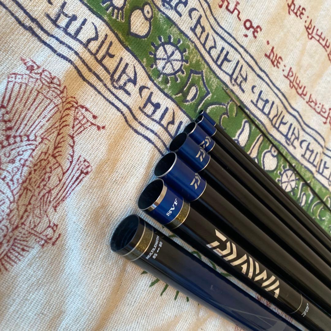 ダイワ 銀影 AIR SL 85M 初心者からベテランまで使えます。鮎竿