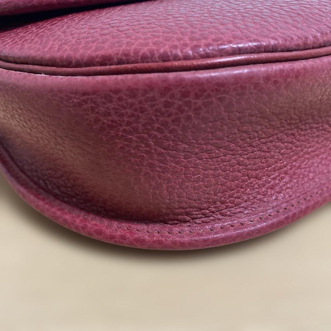 Christian Dior ヴィンテージ ショルダーバッグ レザー