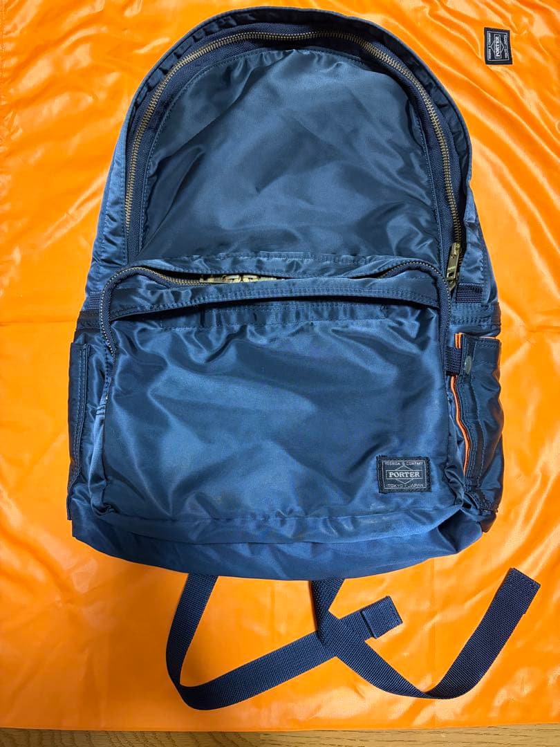 PORTER タンカー　アイアブルー　リュック　19L