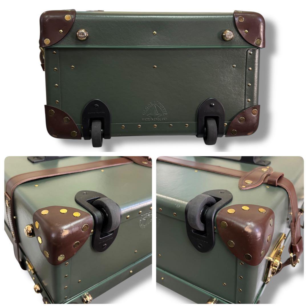 グローブトロッター センテナリー ラージ 2輪 キャリーケース グリーン