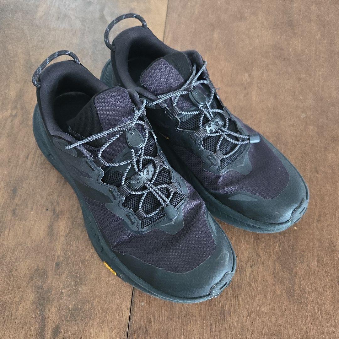 HOKA GORE-TEX 防水スニーカー 黒