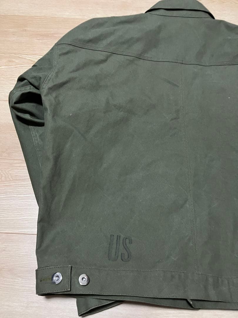 試着のみ laid back テント トラッカージャケット XL