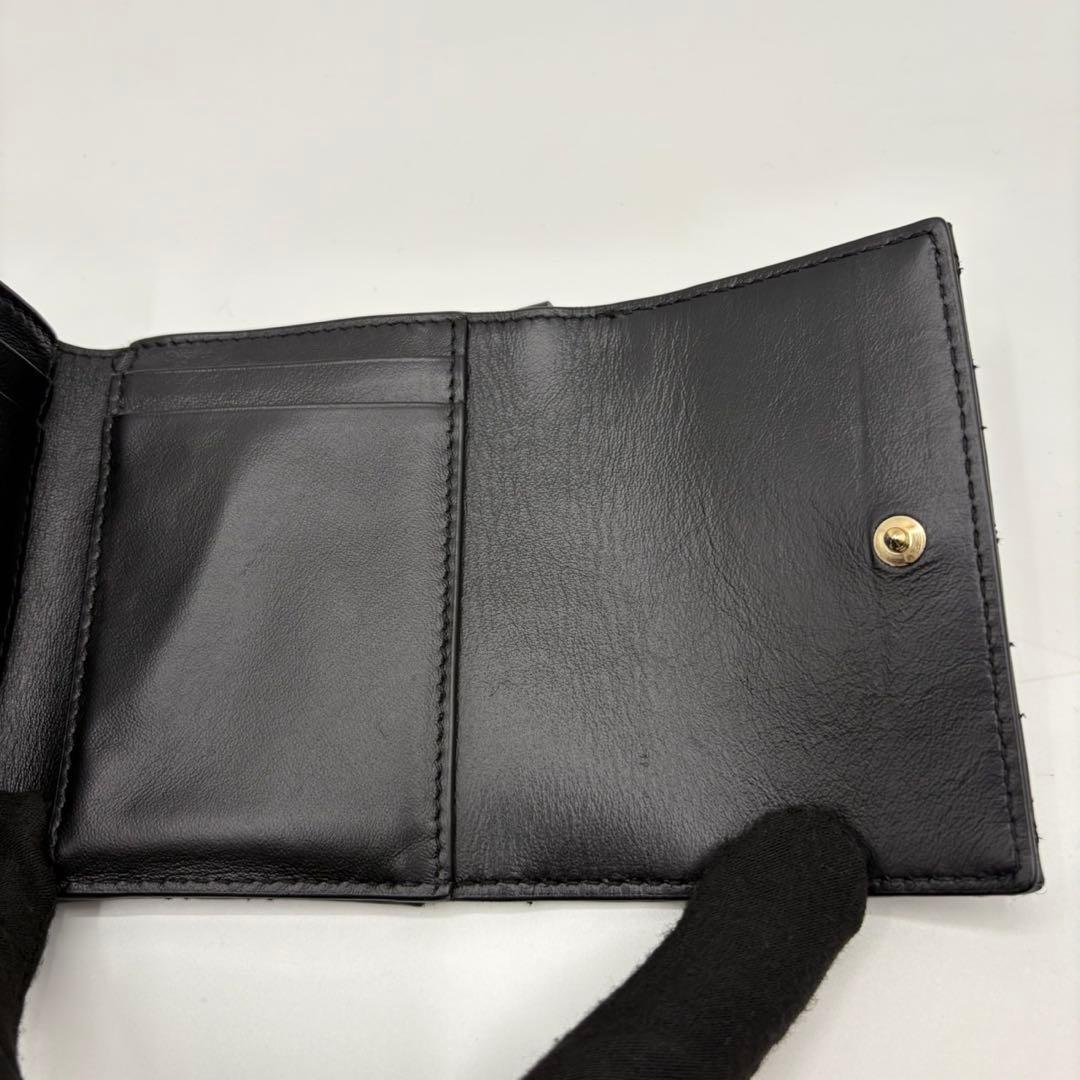 DIOR☆レディ ディオール☆エナメル☆ロータスウォレット☆カナージュ☆財布