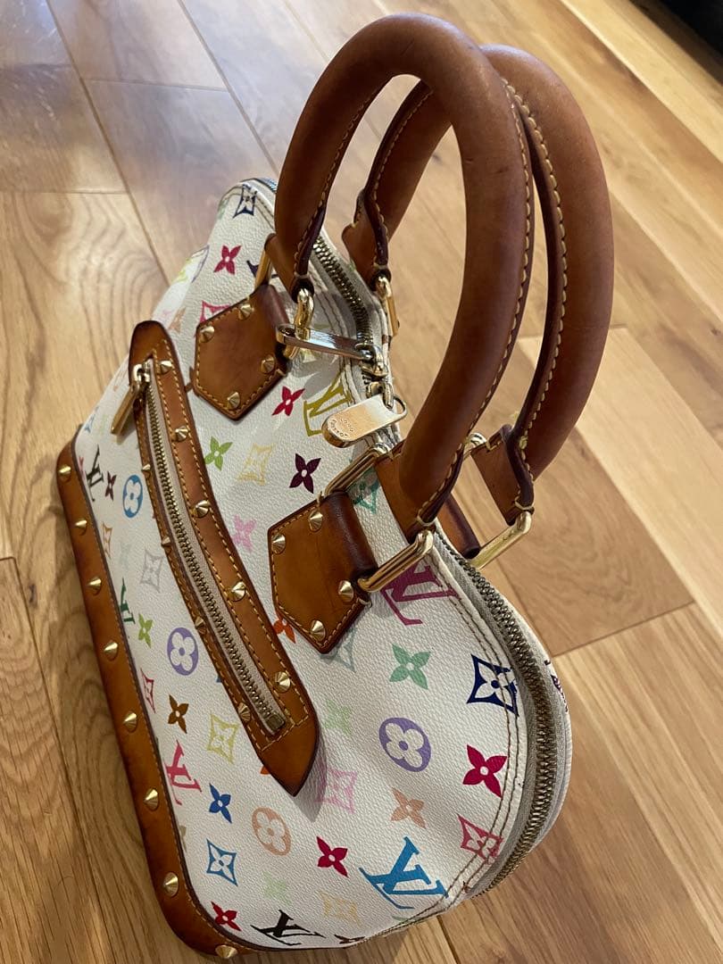 【正規品：美品】LOUIS VUITTON マルチカラー アルマ ハンドバッグ