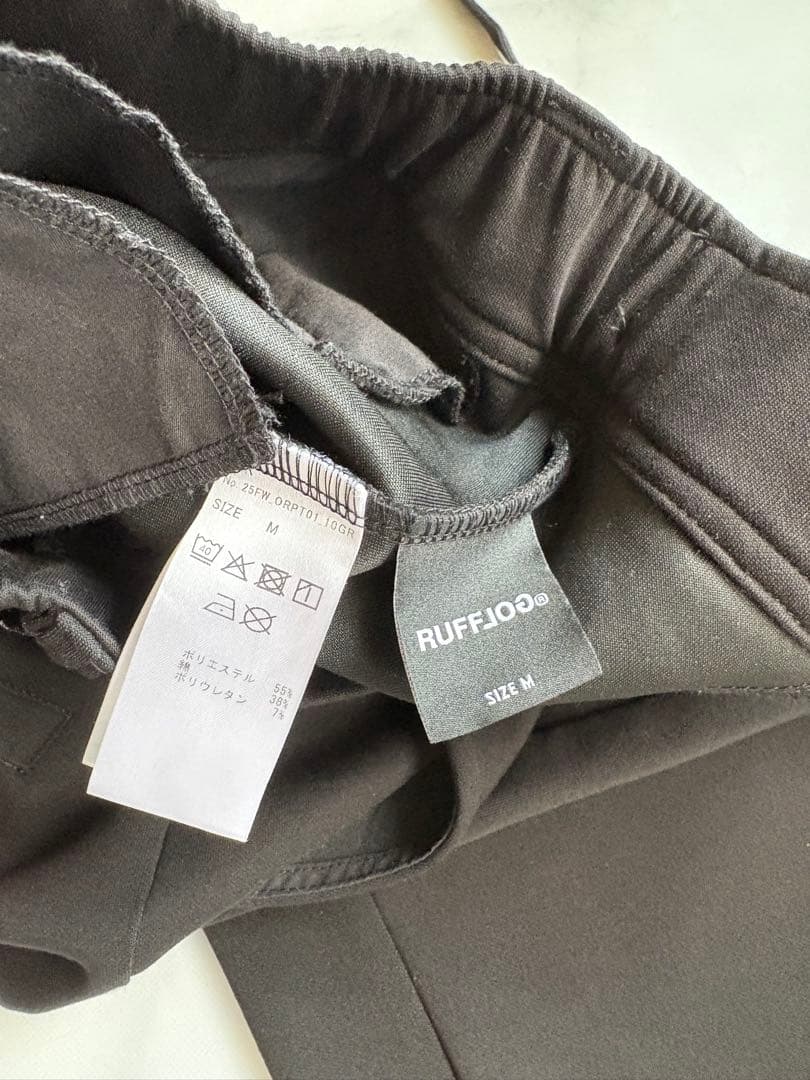 ラフロッグ RUFFLOG ゴルフ イージームーブ ジョガーパンツ ブラック M