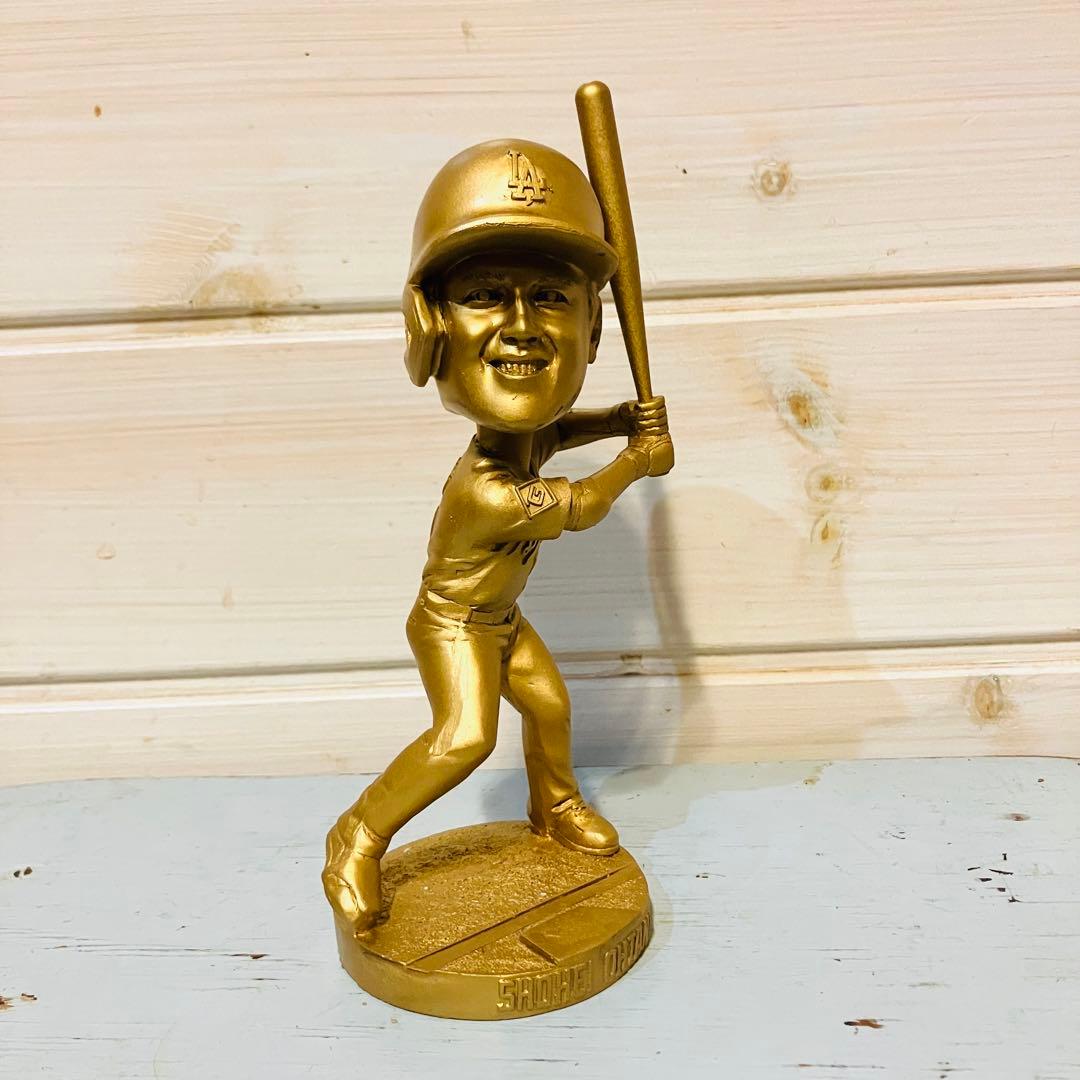 ★極希少★ 本物 大谷翔平 ボブルヘッド ゴールド フィギュア ドジャース