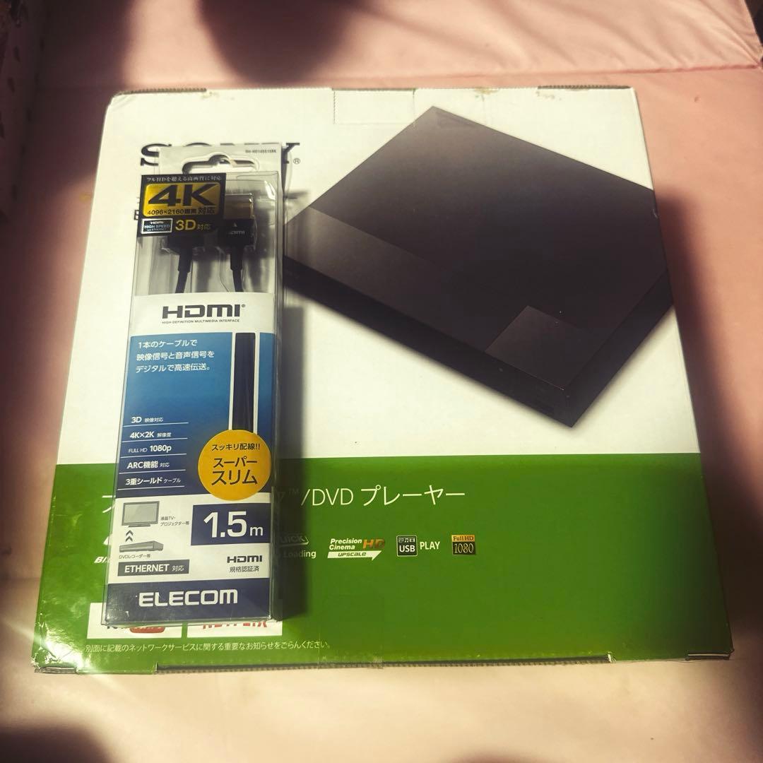 SONY BDP-S1500 DVDプレーヤー HDMIケーブル 新品未開封