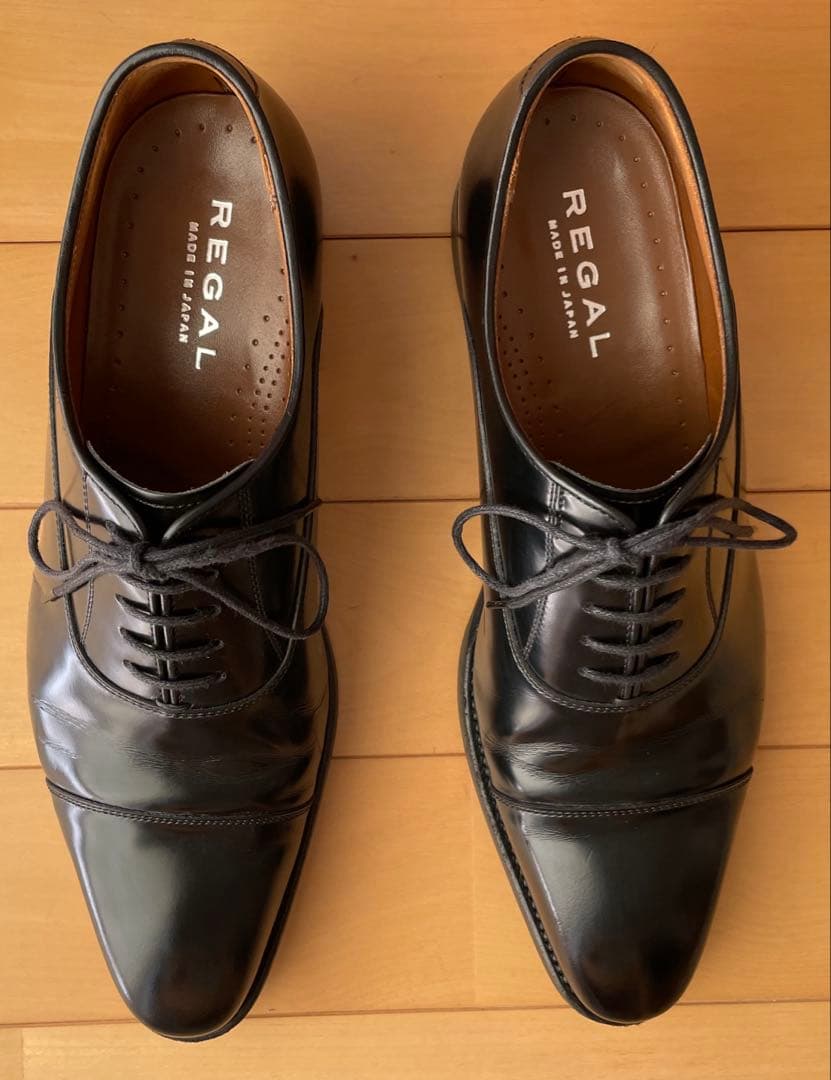 【リーガル】ストレートチップ　315R BD ブラック 25.0cm