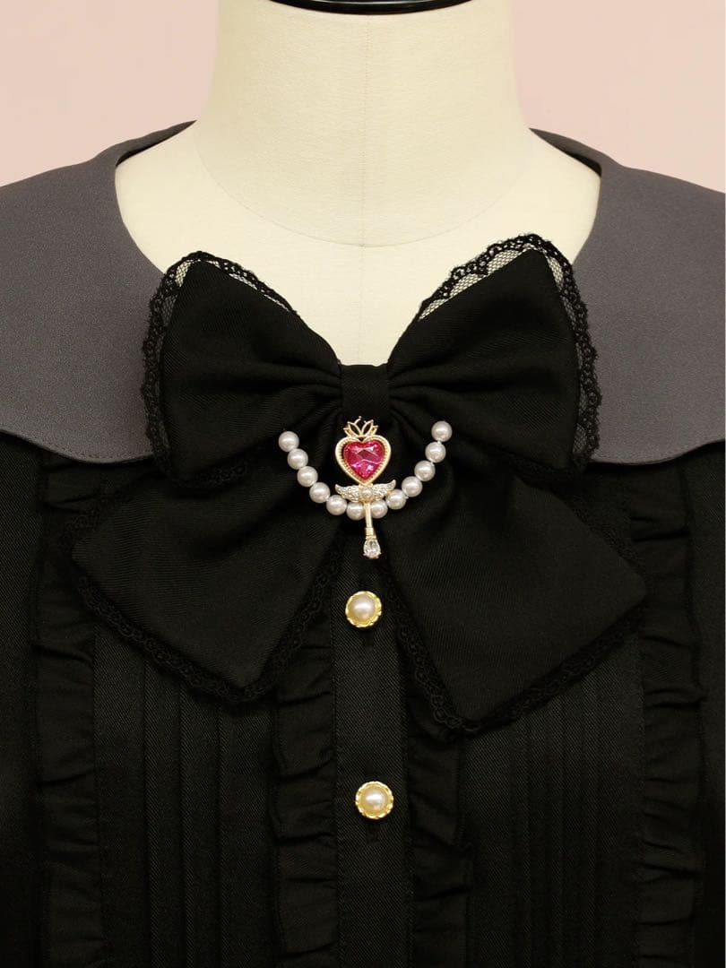 魔法少女 Magical Ribbonワンピース＋ブローチ セット