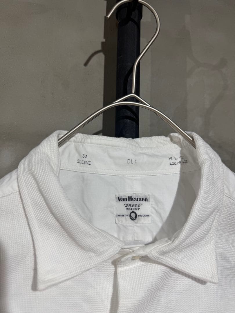 40s vintage van heusen ドレスシャツ マチ付き - メルカリ
