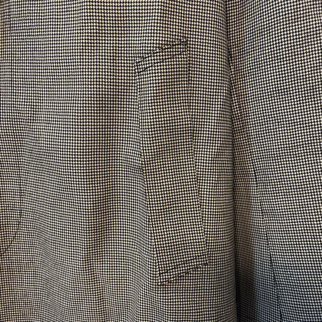 MACKINTOSH ゴム引き　ステンカラーコート 千鳥柄　バルマカーン