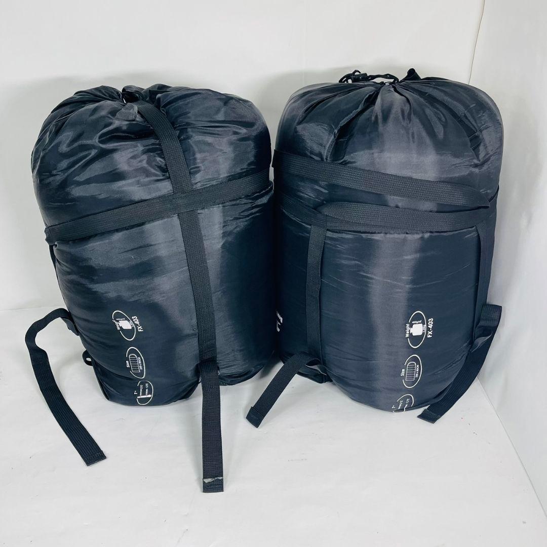 ベアーズロック FX-403 封筒型寝袋 -15℃ 2セット まとめ