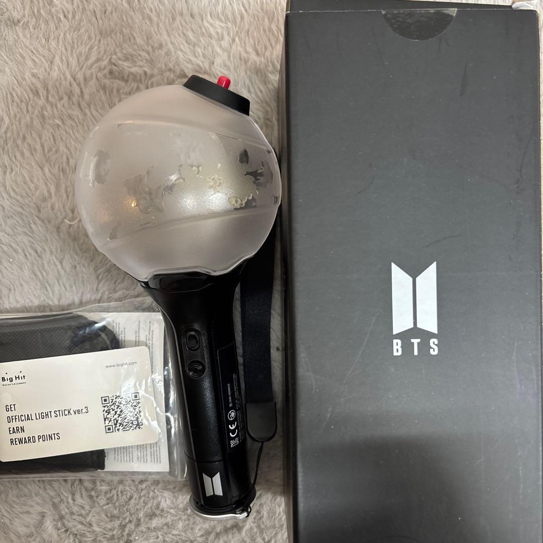 BTS bts ペンライト アミボム VER3 - メルカリ