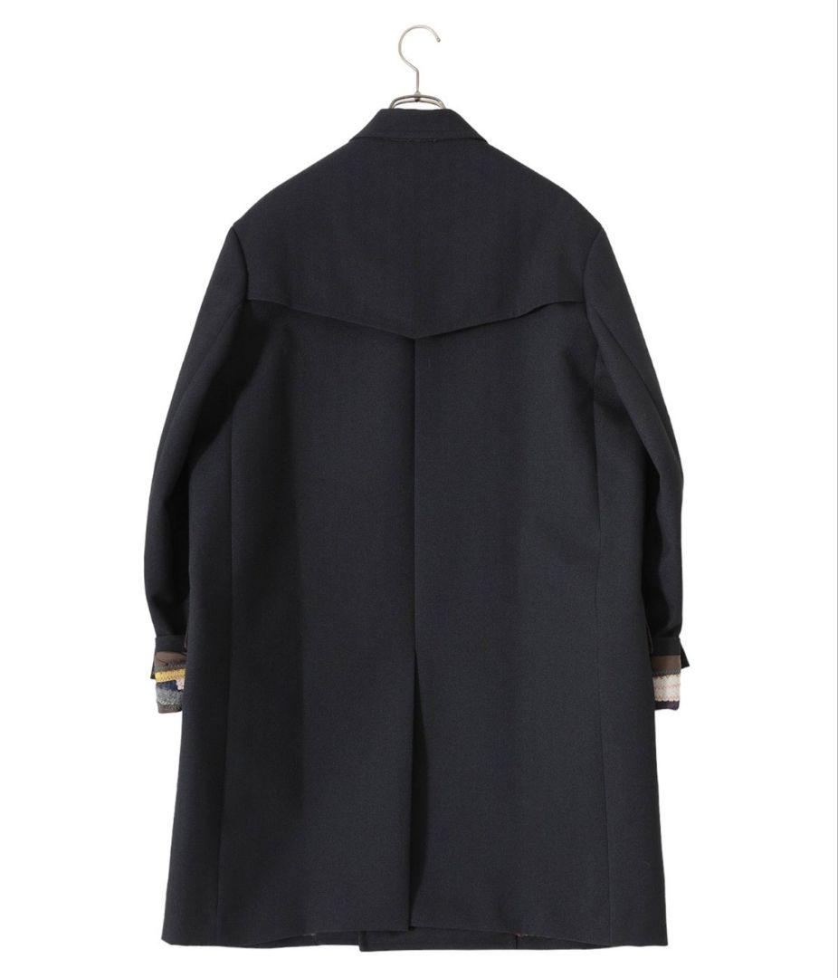 kolor テックツイードボンディングコート